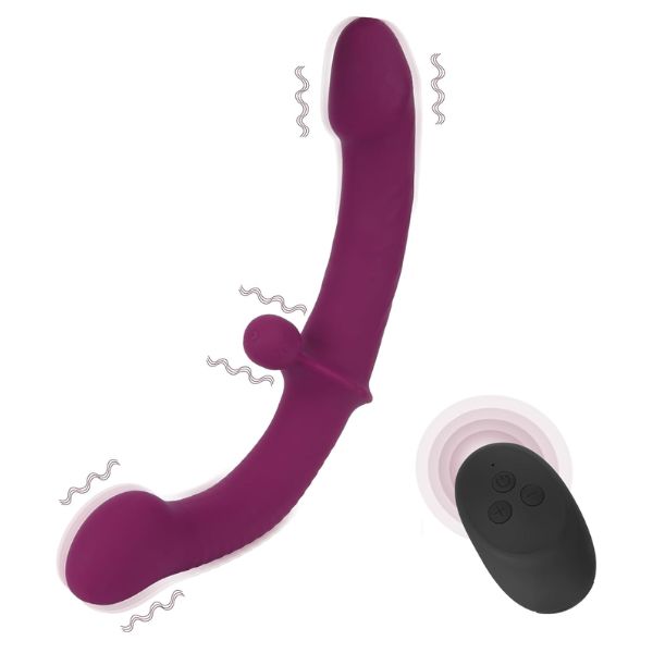 Vibrating Double Ended Dildo for Lesbian Sex Toys