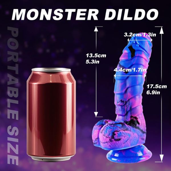 7 Inch Fantasy Monster Thick Dildo