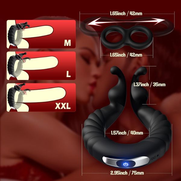 Vibrating Cock Ring Adult Sex Toys