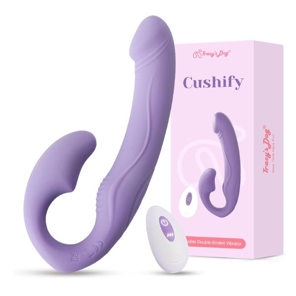 Soft Double-Ended Anal Vibrating Dildos
