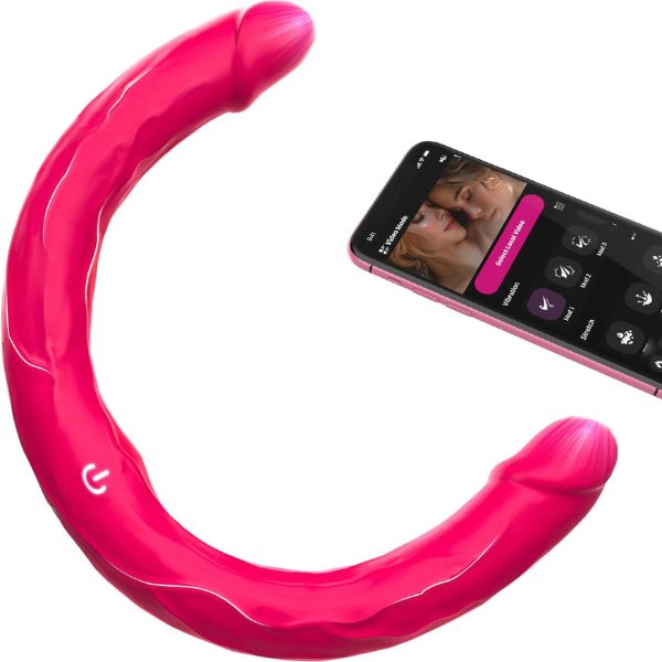 Double Dildo Vibrator Sex Toys