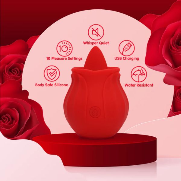 Skins The Rose Lix Tongue Vibrator