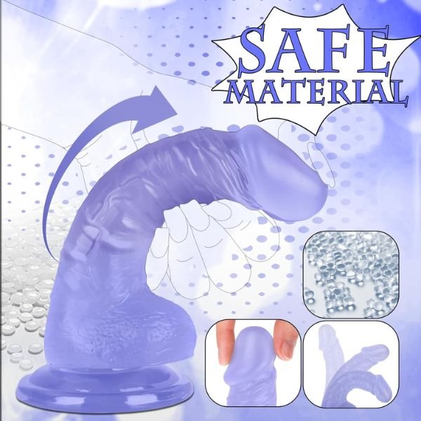 7 Inch Realistic Soft Dildo