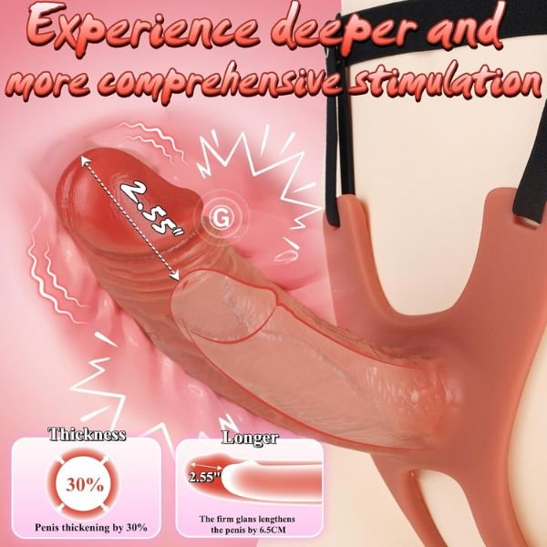 Vibrating Penis Sleeve Male Sex Toys