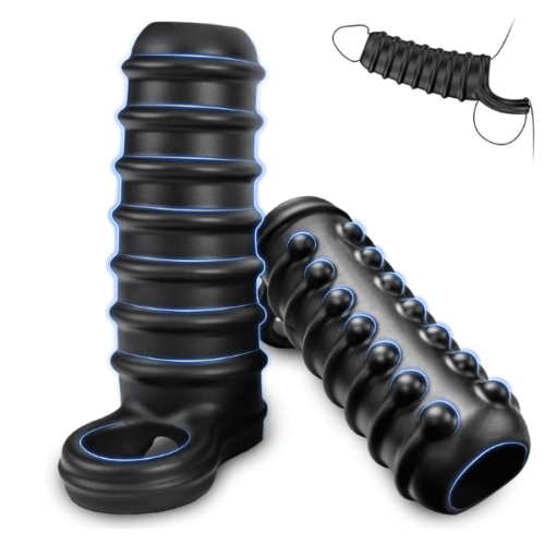 Silicone Cock Ring Reusable Penis Extender