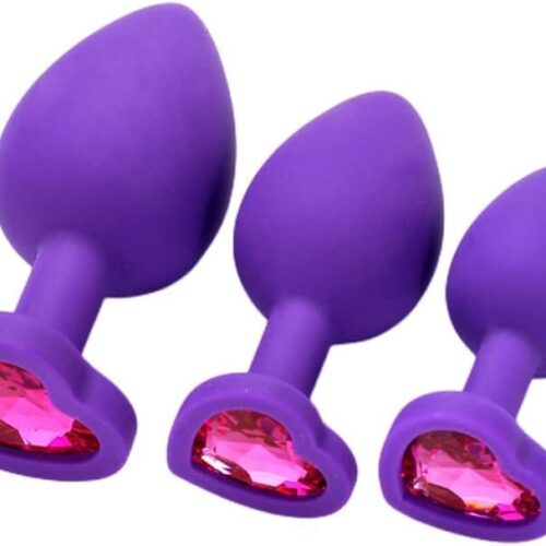 3PCS Anal Plug Anal Sex Toys Trainer Kit