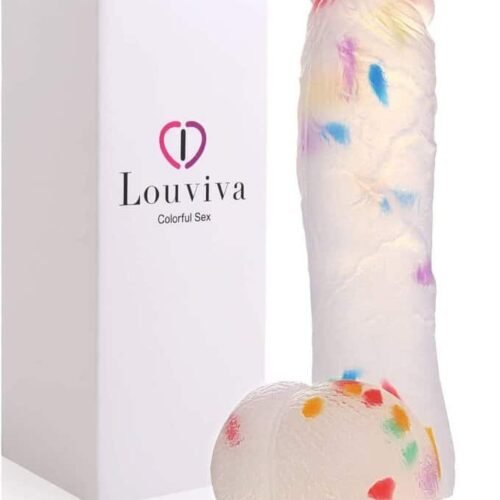 Dildo Realistic Clear Silicone Suction Cup