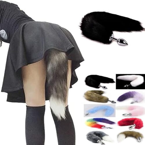 Butt Plug Fox Tail Cosplay Anal Plug