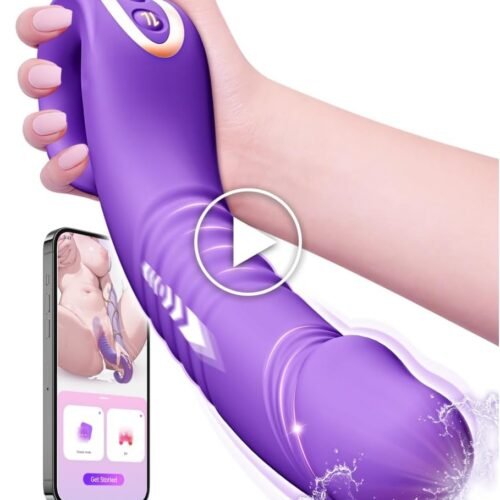 Thrusting Dildo Vibrators Sex Toys