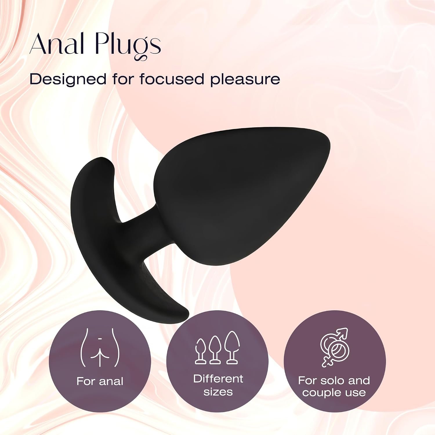 Art of Intimacy Silicone Butt Plug Set