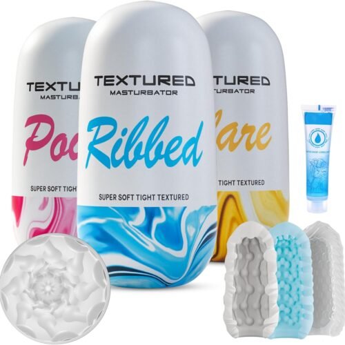 Pocket Pussy Egg Set Stroker Adult Sex Toys