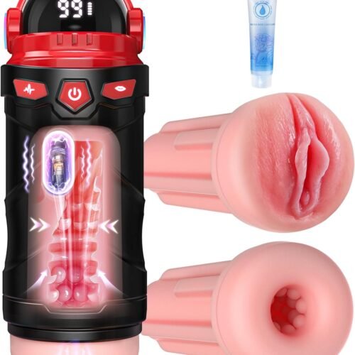 Vibrating Pocket Pussy Penis Pump