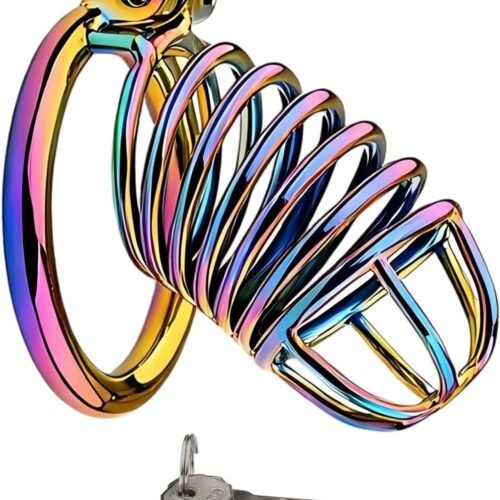 Metal Chastity Cage Male Sex Toys