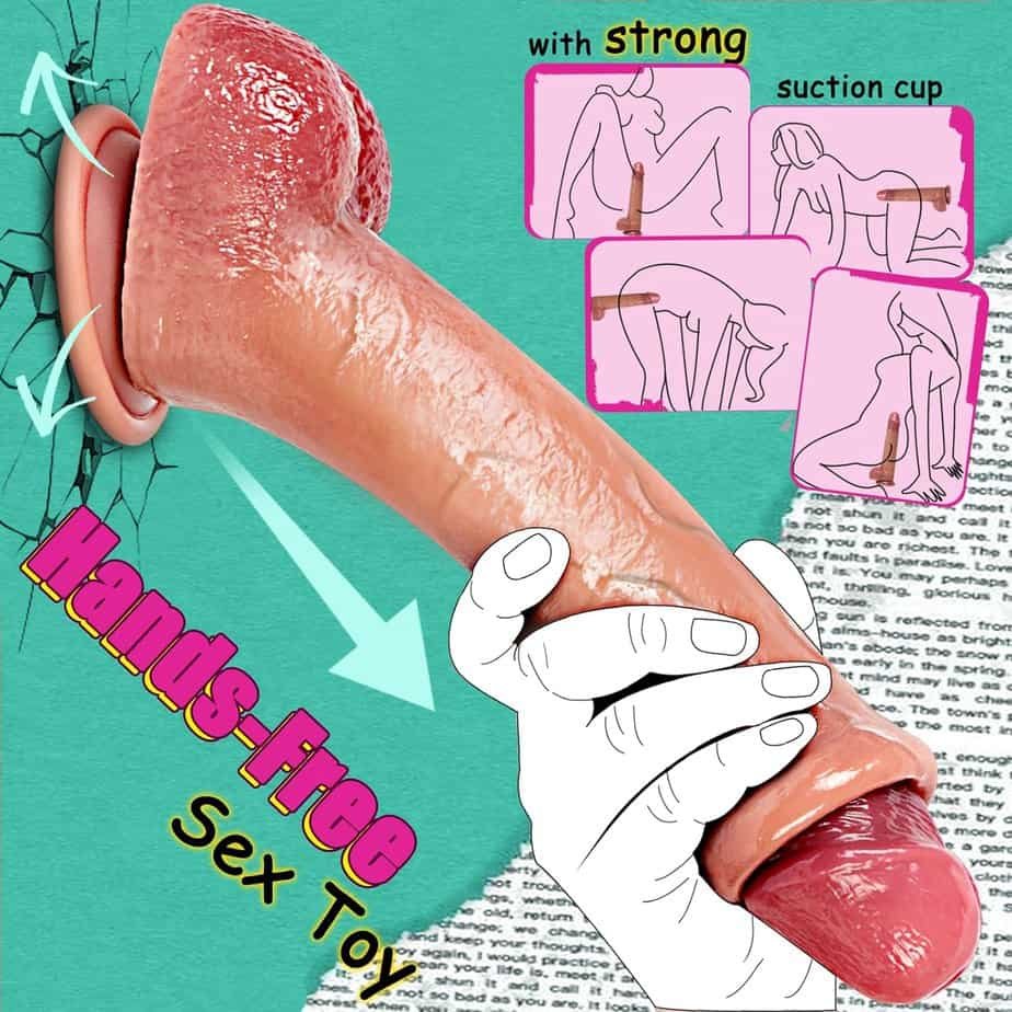 10 Inch Huge Thick Penis Dildo Sex Toys