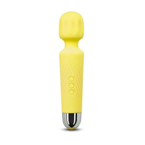 Yellow Dildo Vibrater Wand Sex Toys