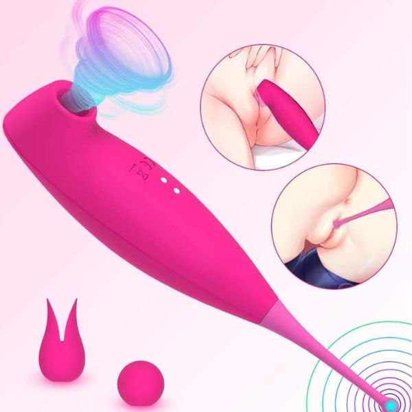 2 in 1 CLITORAL SUCKING VIBRATOR