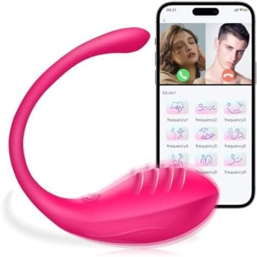 APP Remote Control Dildo Pink Butterfly