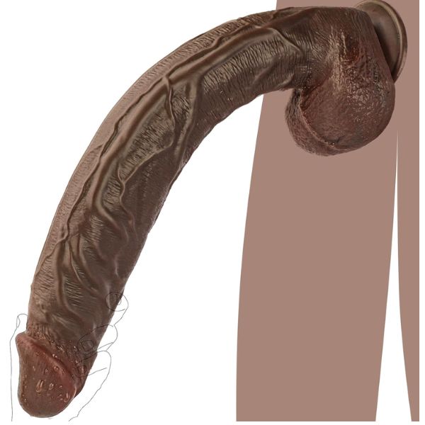 Black Realistic Monster Dildo