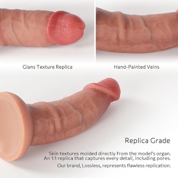 Soft Realistic Silicone Dildo