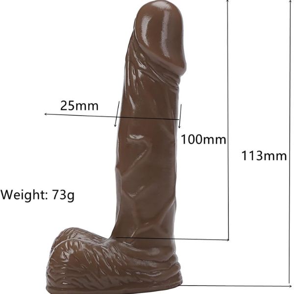 Mini Realistic Dildo for Beginners