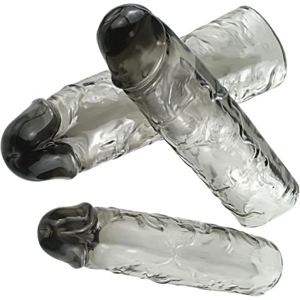 Stretchy Reusable Penis Sleeve Extender