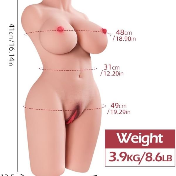 Male masturbador 3D Realistic Boobs