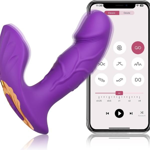 App-Controlled Panty Wearable Vibrator for Women