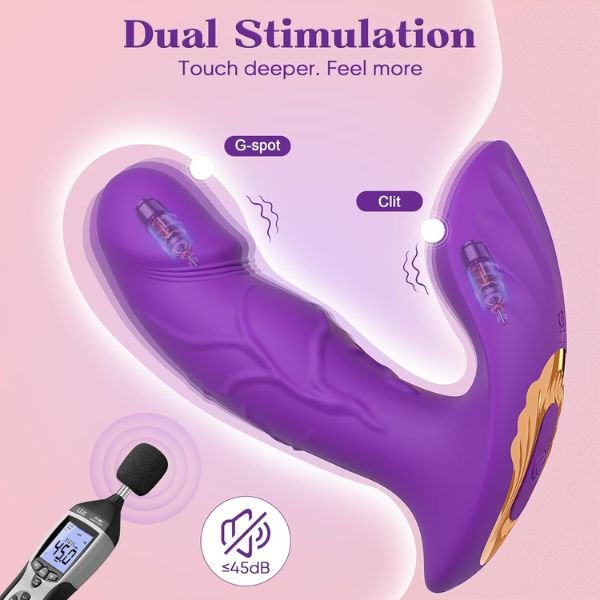 App-Controlled Panty Wearable Vibrator for Women