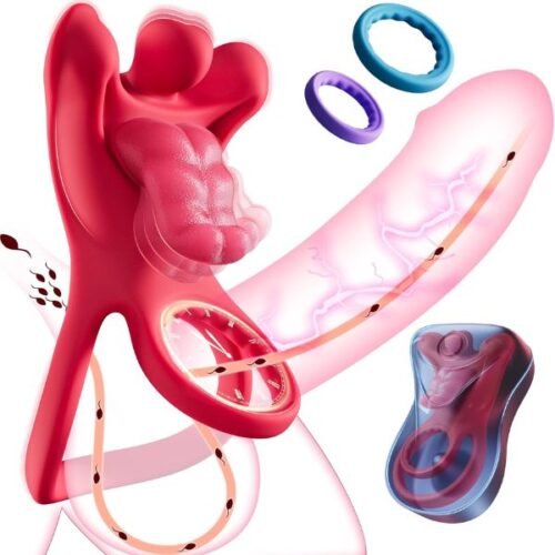 Vibrating Cock Ring Male Sex Toys
