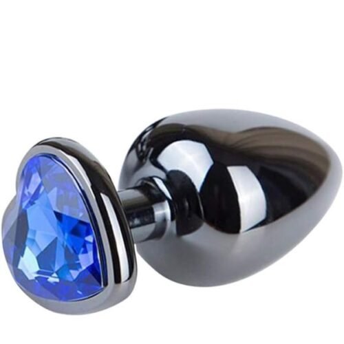 Romi Blue Jewelry Heart Shaped Butt Plug