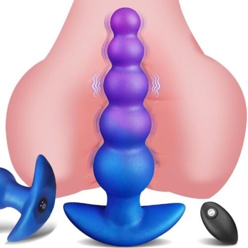 Vibrating Anal Beads Butt Plug