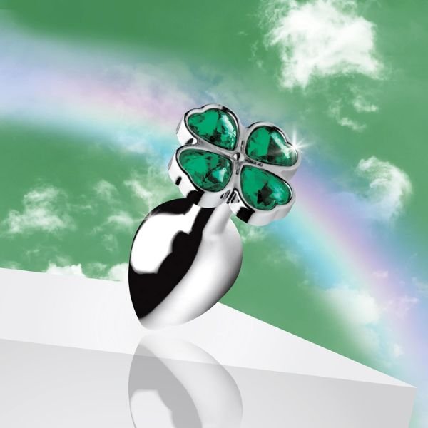 Lucky Clover Gem Anal Plug