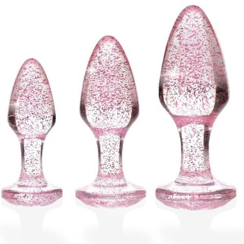 3 Piece Acrylic Anal Trainer Kit