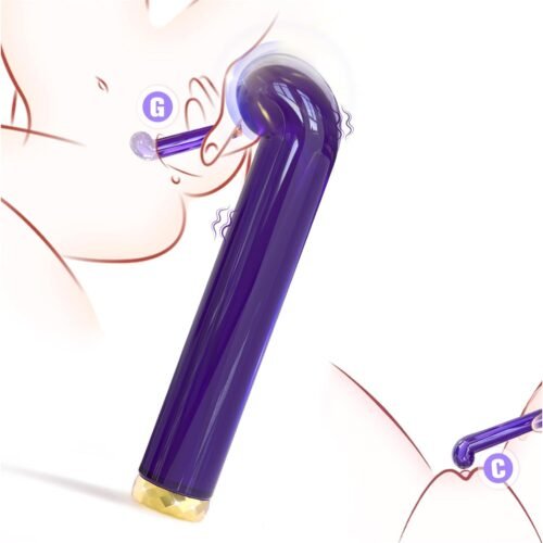 Glass Mini Clitoris Bullet Vibrator Dildo