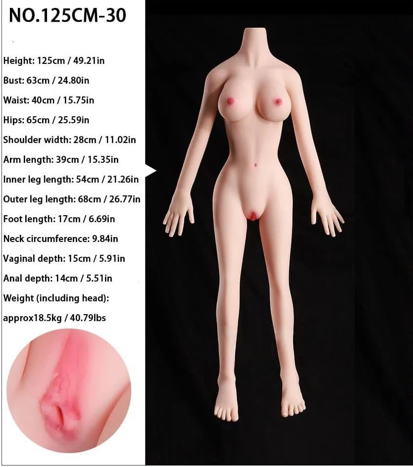 125CM Full Size Realistic TPE Sex Dolls