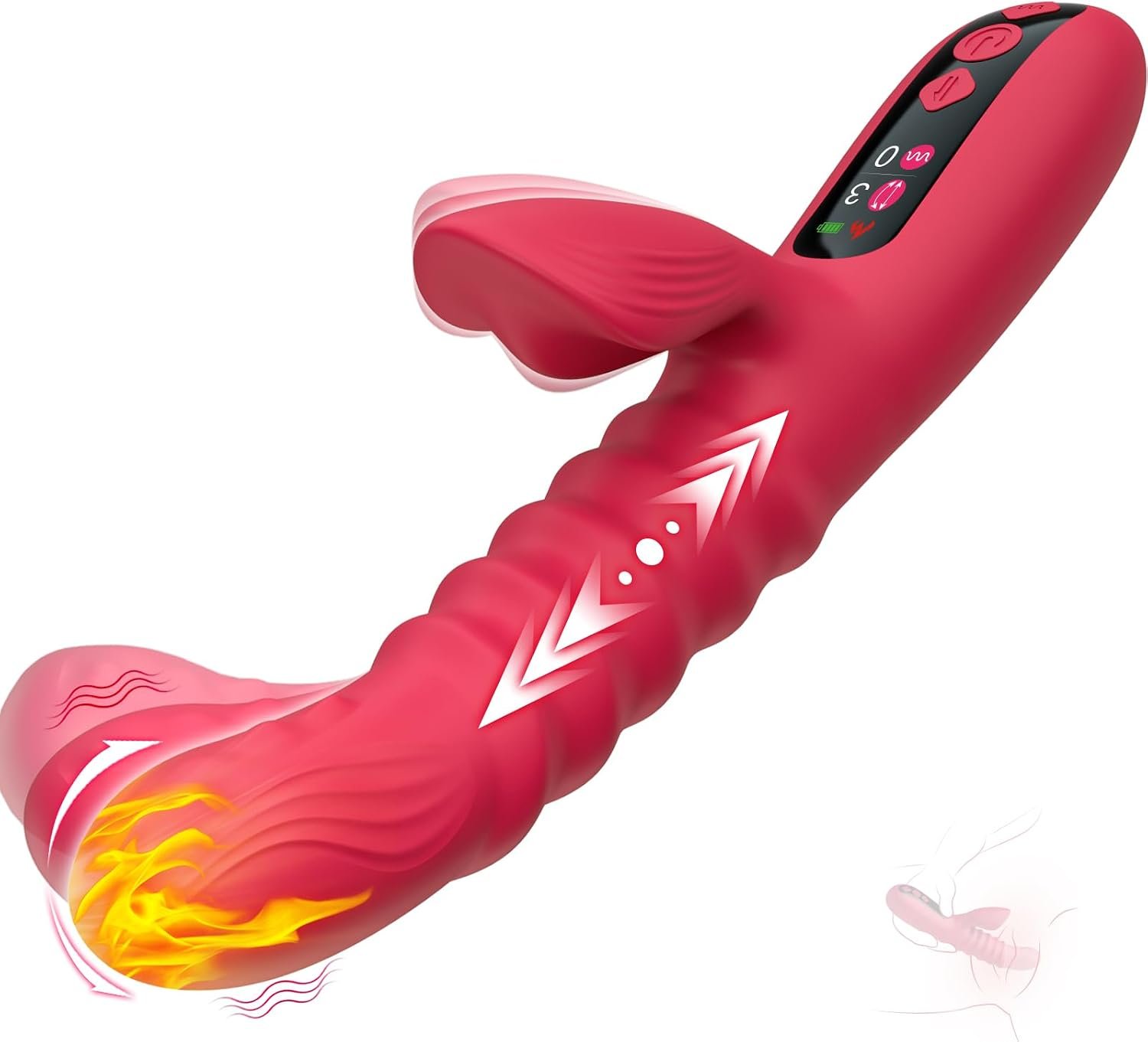 3 Wiggling Modes Licking Clitoral womens