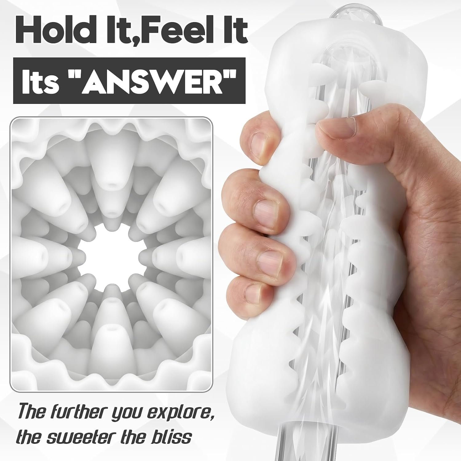 Soft TPE Masturbation Sleeve Sex Toy Men