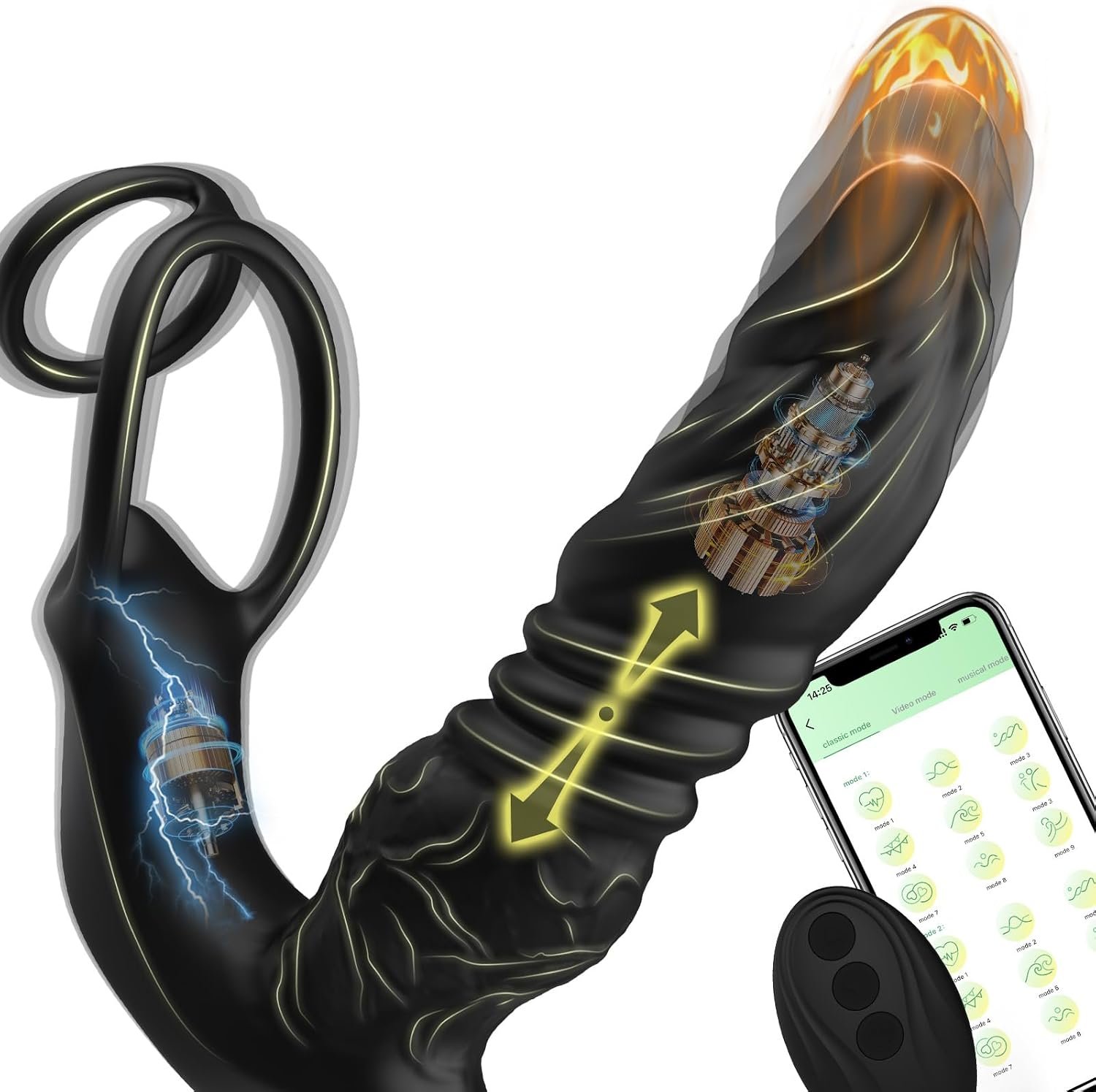 5-1 Prostate Massager Anal Vibrator