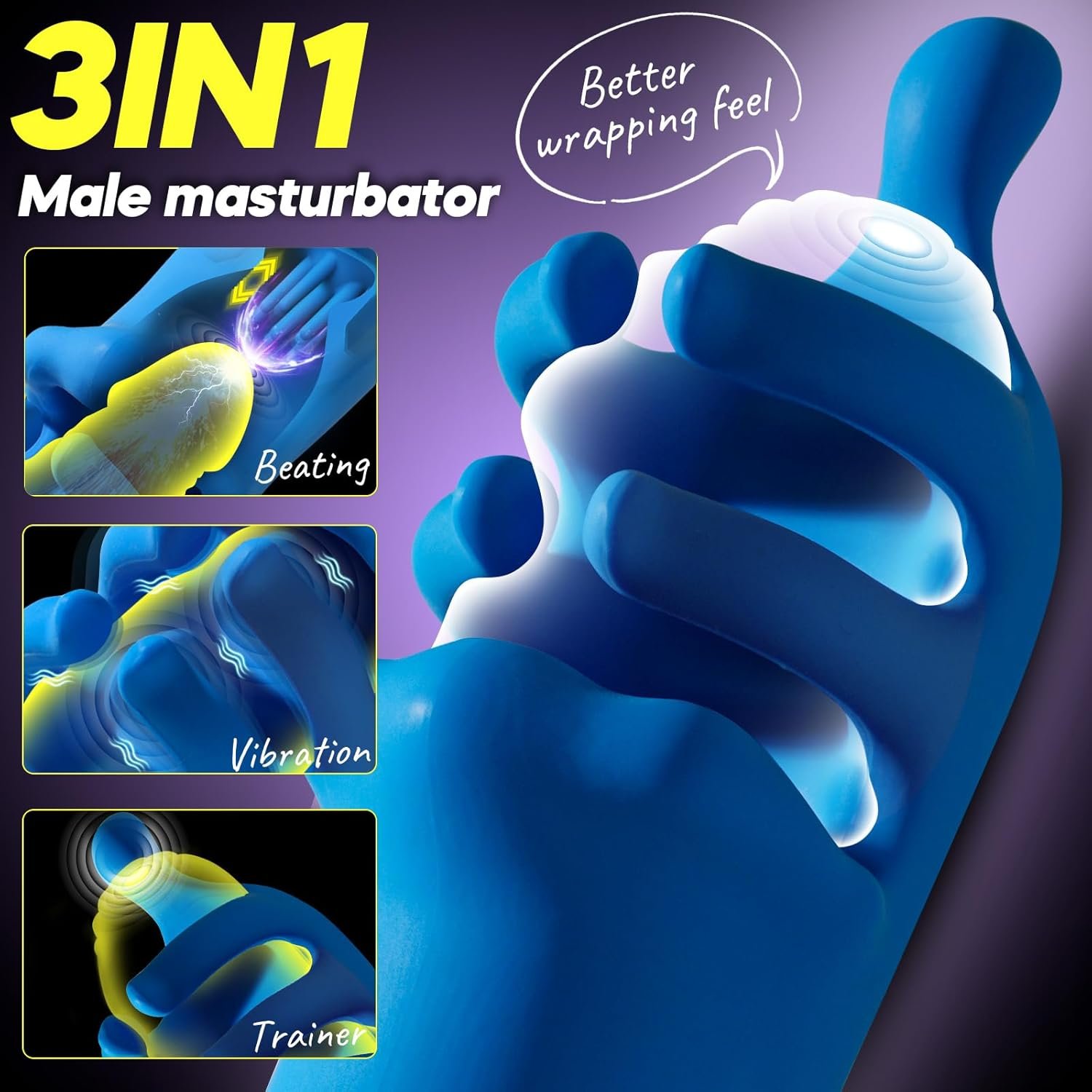 Male Masturbator Glans Trainer