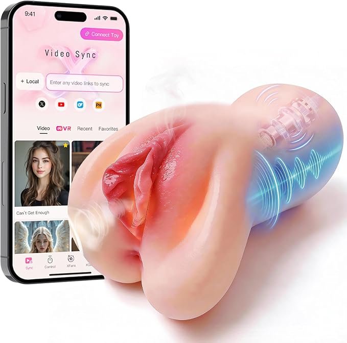 8 Speed Vibrating Heated Pocket Pussy