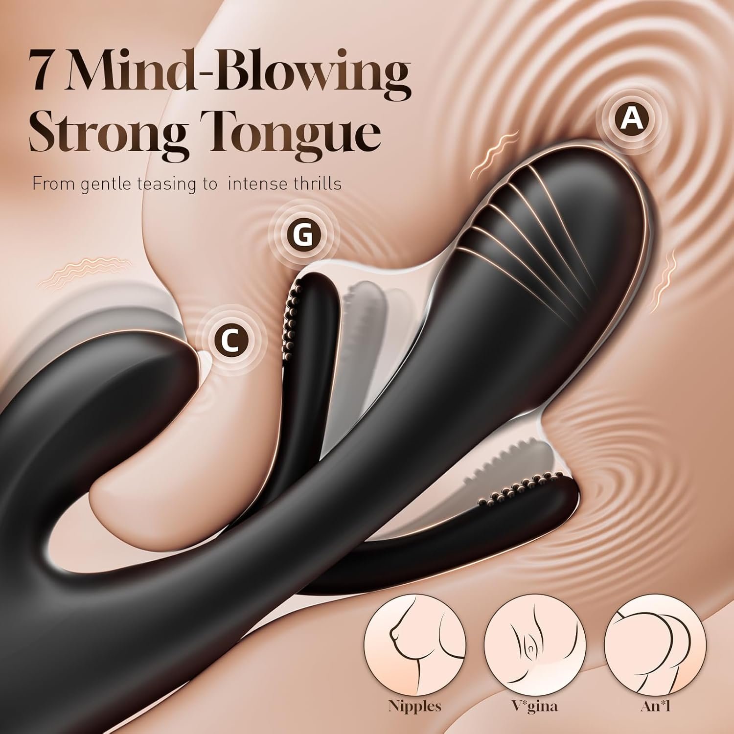 G Spot Vibrator Rabbit Female Sex Toy