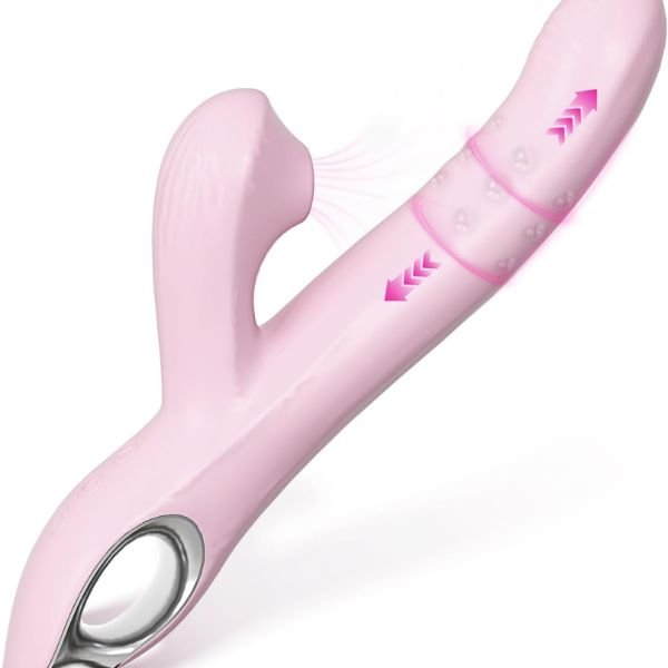 Thrusting & Suction Vibrator for Women