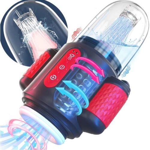 Automatic Water-Spray Male Masturbator