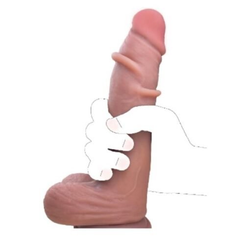 Uncut Real Feel Dildo