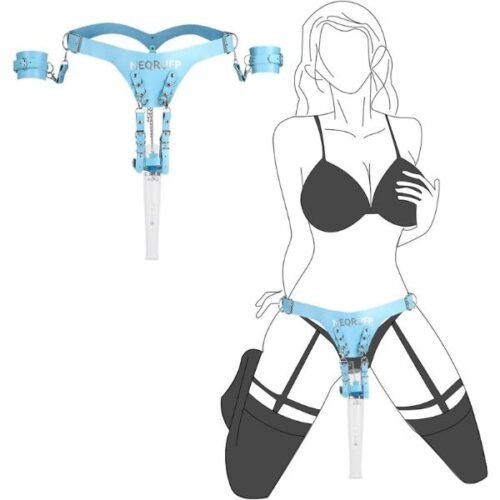 BDSM Vibrator Harness Magic Bondage Gear
