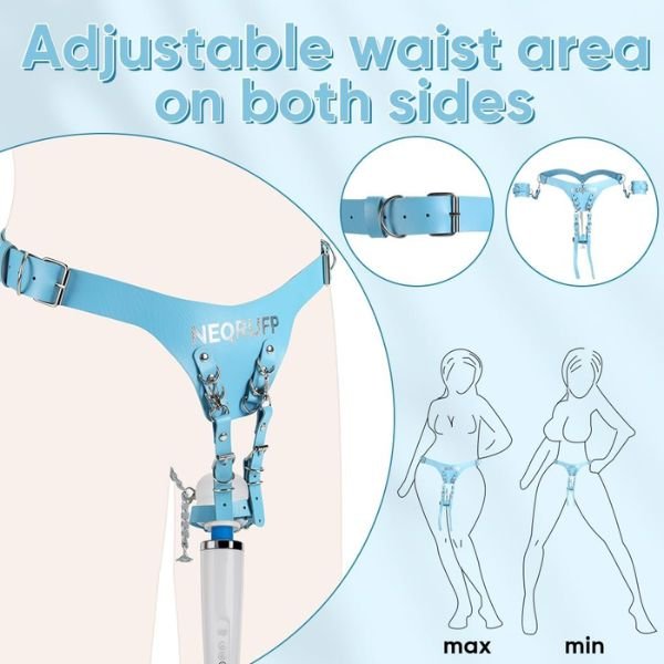 BDSM Vibrator Harness Magic Bondage Gear