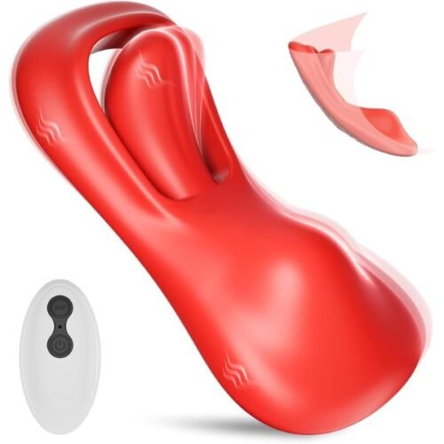 Tongue-Shaped Mini Vibrators Adult Toys