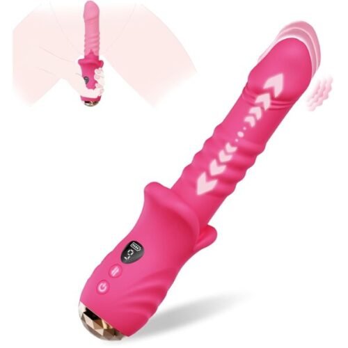 Thrusting G Spot Dildo Vibrator