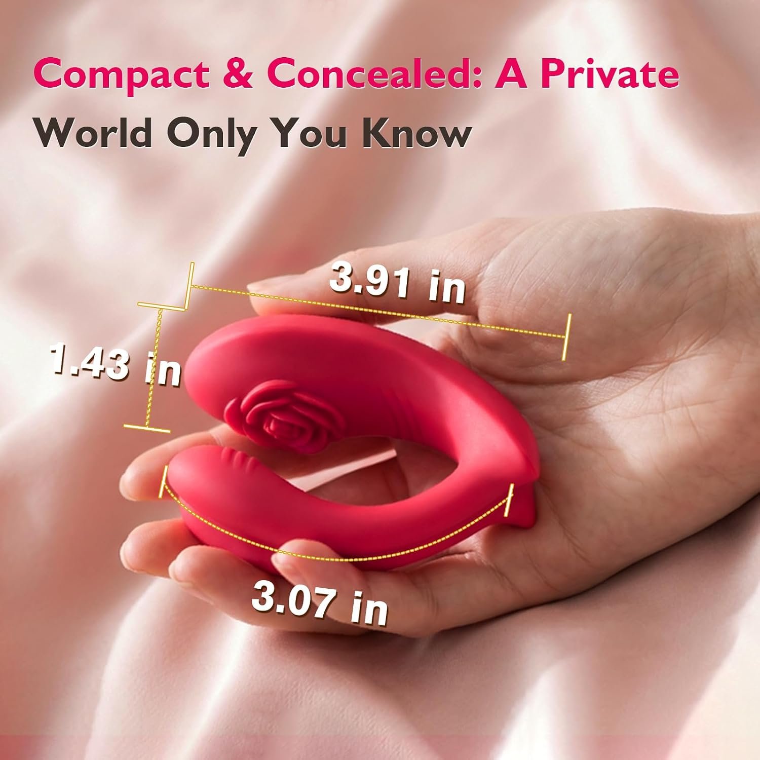 Rose Sex Toy Wearable Panty Vibrator