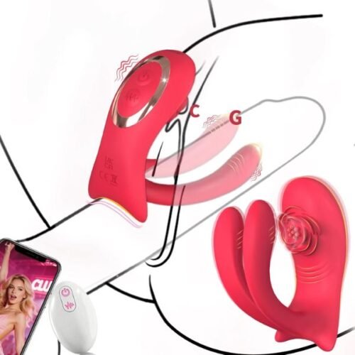 Rose Sex Toy Wearable Panty Vibrator